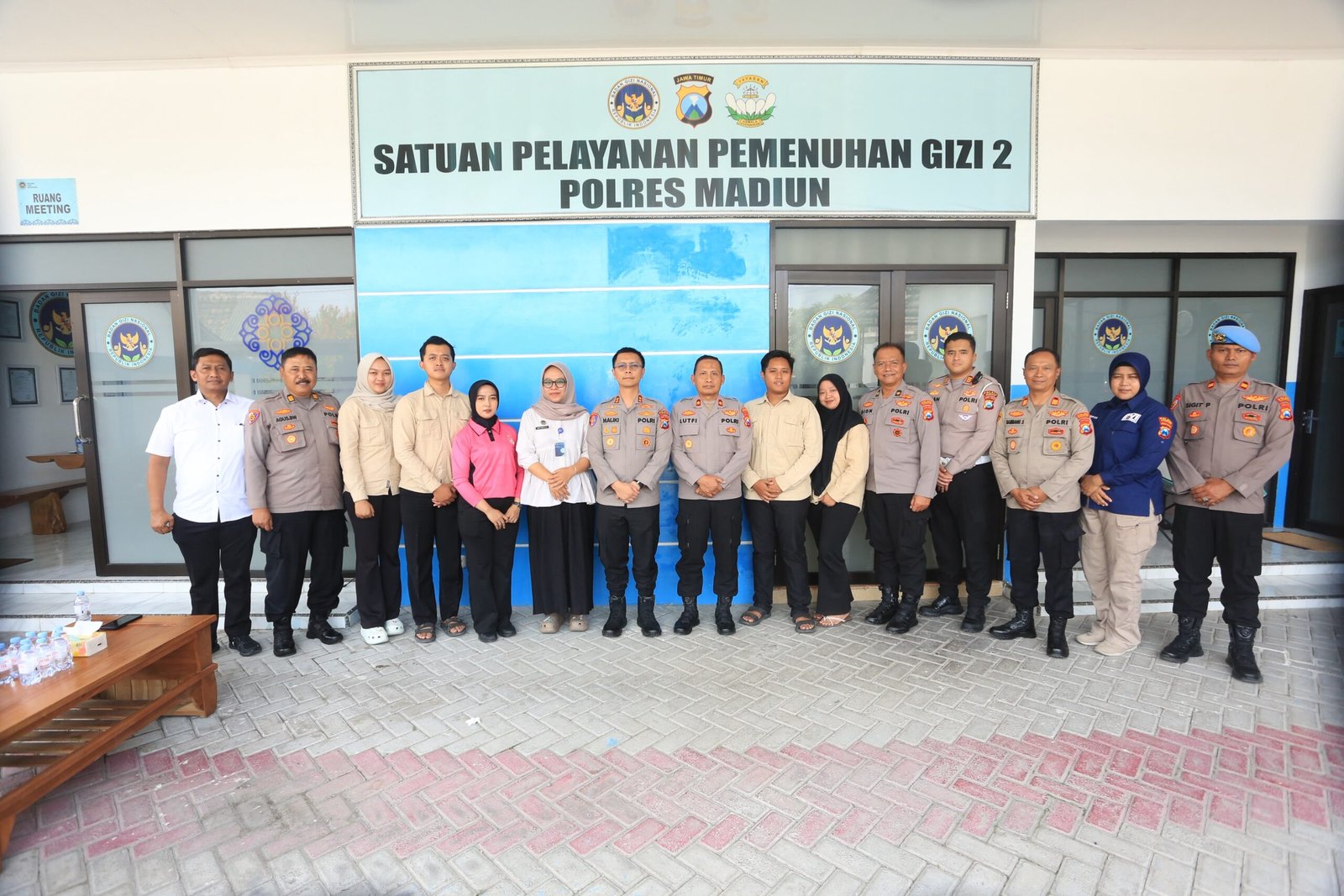 Kapolres Madiun tinjau 3 SPPG
